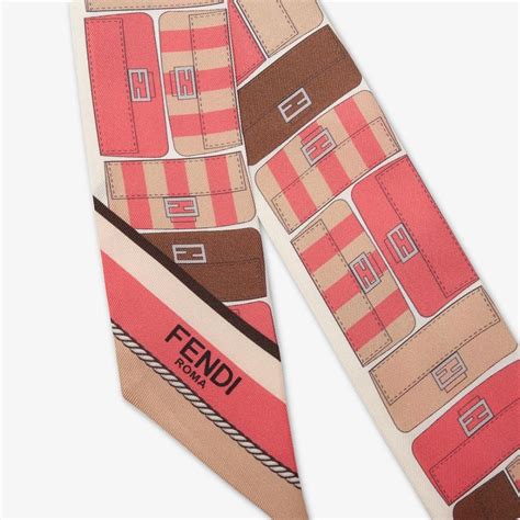 fendi wrappy scarf|Fendi scarf with fur trim.